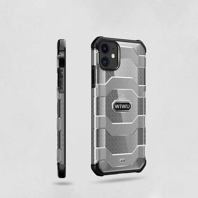 Apple iPhone 12 Mini Kılıf Wiwu Voyager Kapak Mavi