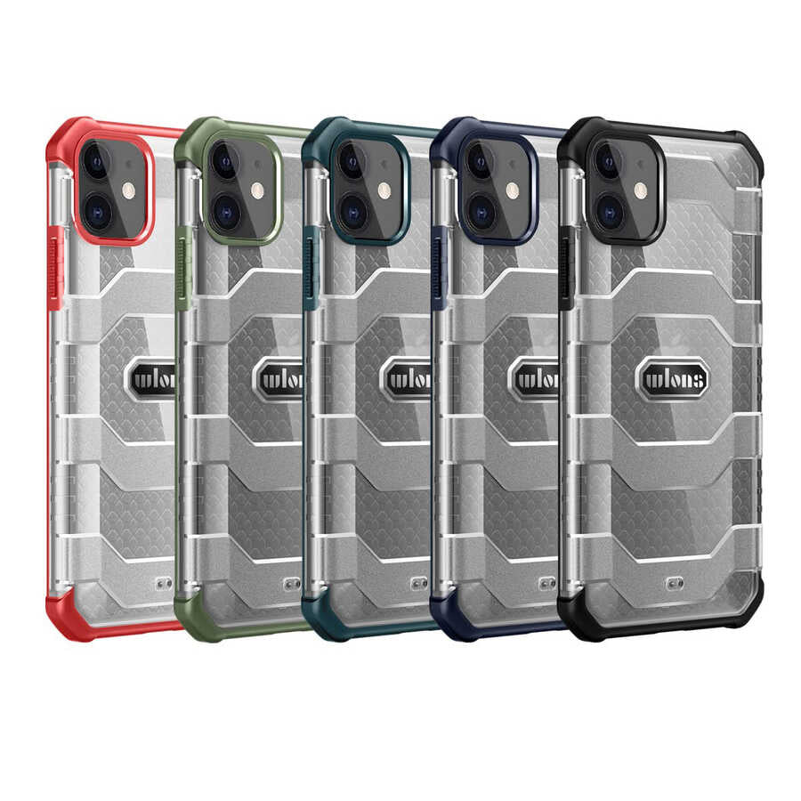 Apple iPhone 12 Mini Kılıf Wlons Mit Kapak Siyah