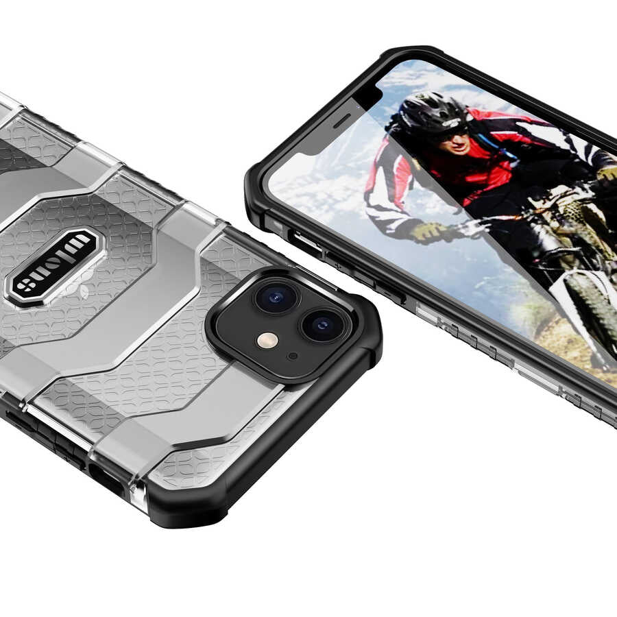 Apple iPhone 12 Mini Kılıf Wlons Mit Kapak Yeşil