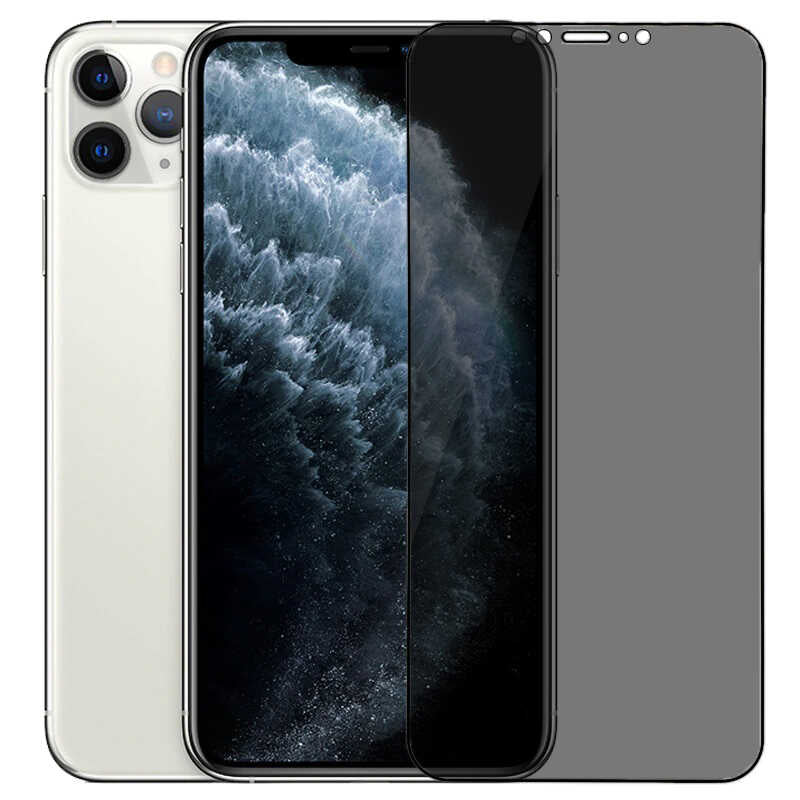 Apple iPhone 12 Pro Go Des Privacy Ekran Koruyucu Siyah