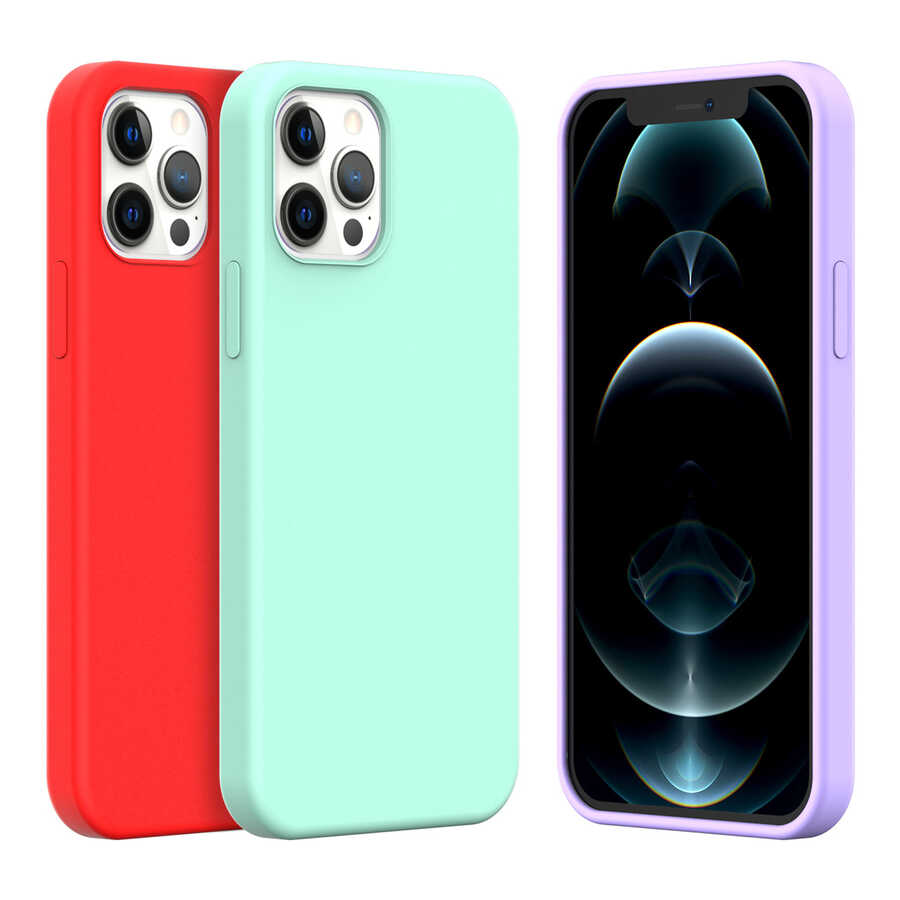 Apple iPhone 12 Pro Kılıf Araree Typo Skin Kapak Kırmızı