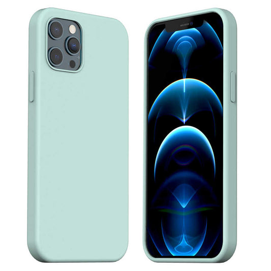 Apple iPhone 12 Pro Kılıf Araree Typo Skin Kapak Açık Yeşil