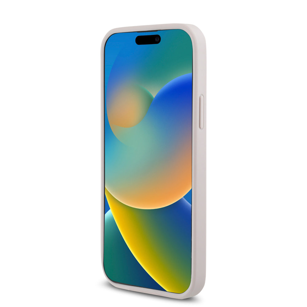 Apple iPhone 12 Pro Kılıf Guess Orjinal Lisanslı Magsafe Şarj Özellikli Small 4G Classic Kapak Kahverengi