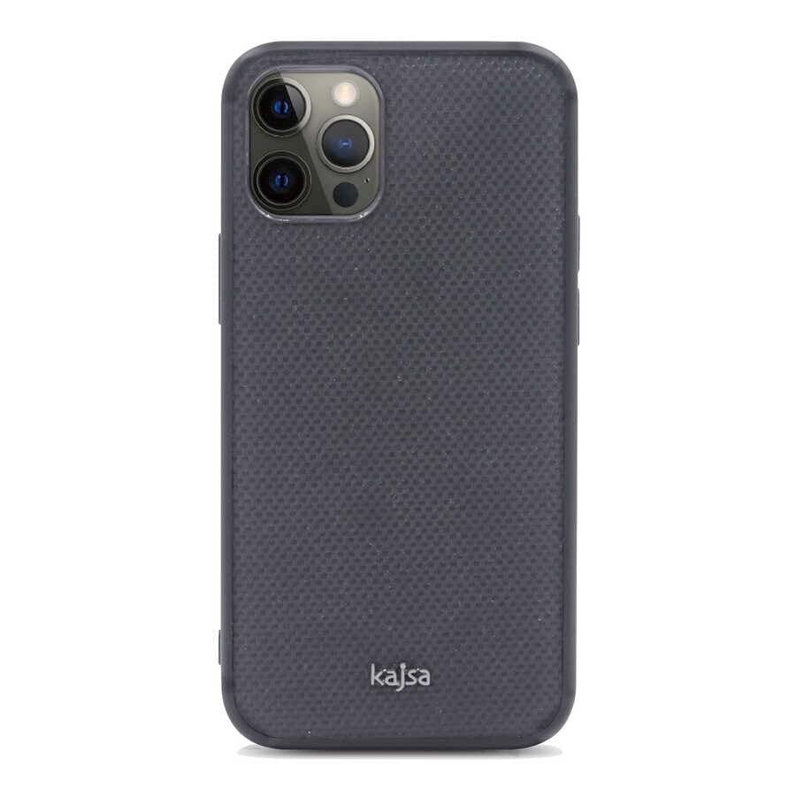 Apple iPhone 12 Pro Kılıf Kajsa Preppie Serisi Dark Kapak NO4