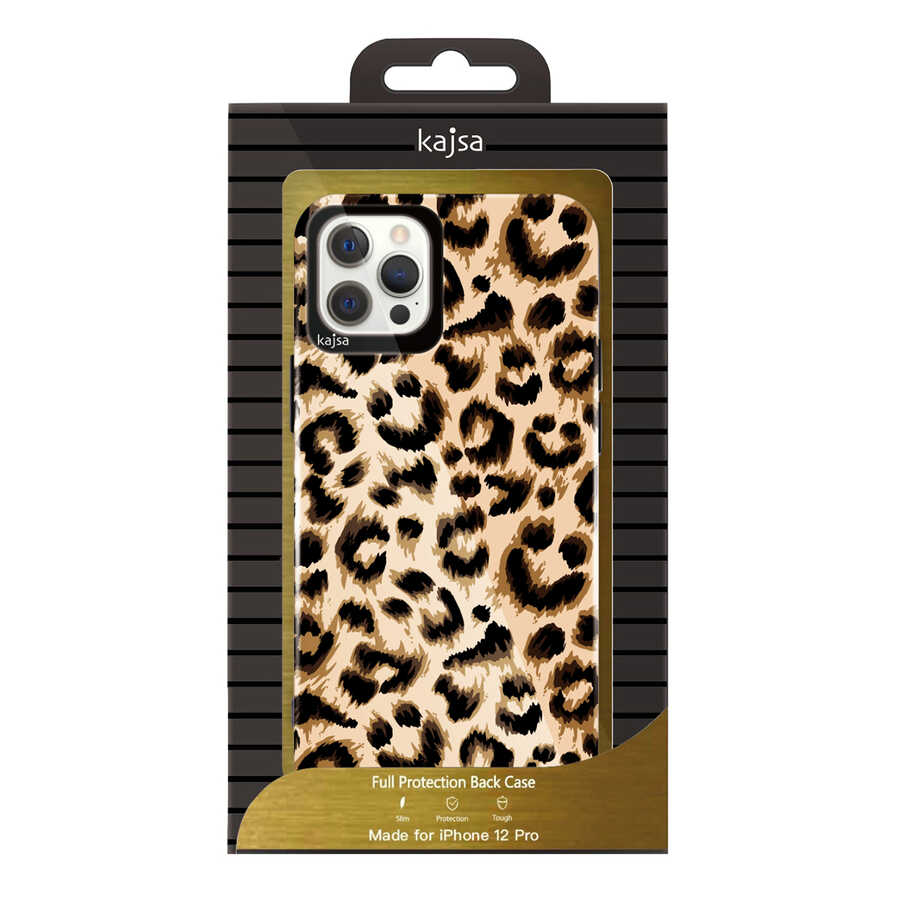 Apple iPhone 12 Pro Kılıf Kajsa Wild Kapak NO4