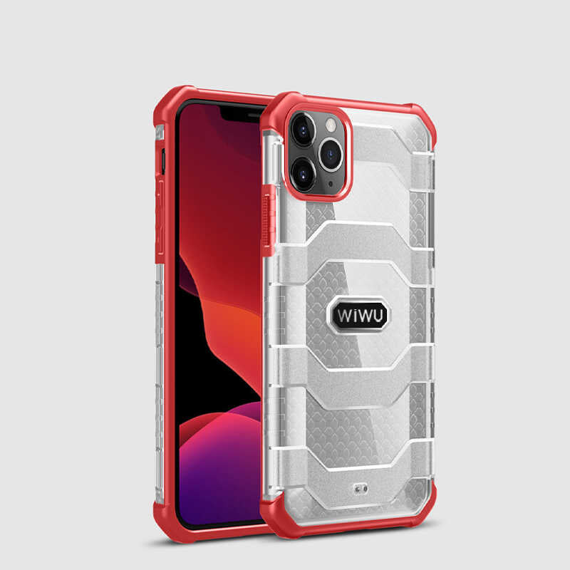 Apple iPhone 12 Pro Kılıf Wiwu Voyager Kapak Yeşil