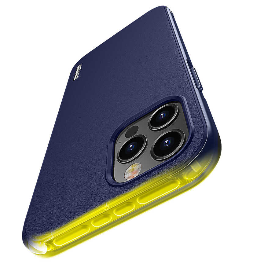 Apple iPhone 12 Pro Kılıf Wlons Hill Kapak Siyah