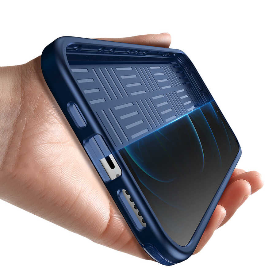 Apple iPhone 12 Pro Kılıf Wlons Hill Kapak Siyah