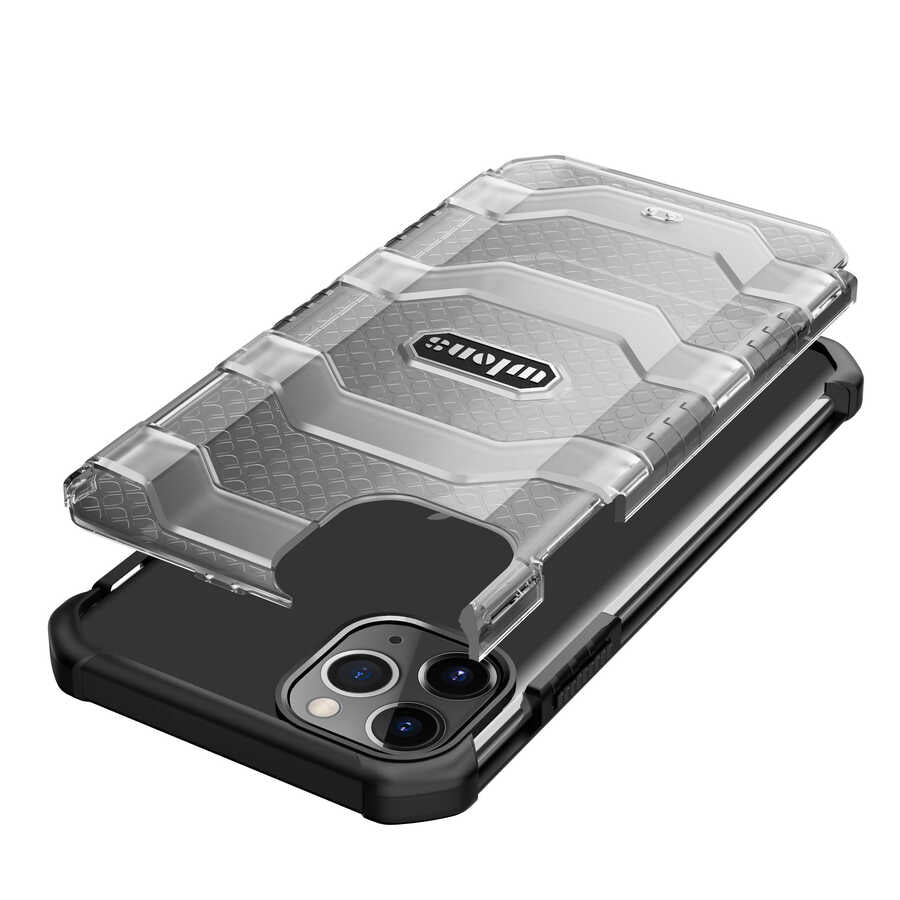 Apple iPhone 12 Pro Kılıf Wlons Mit Kapak Lacivert