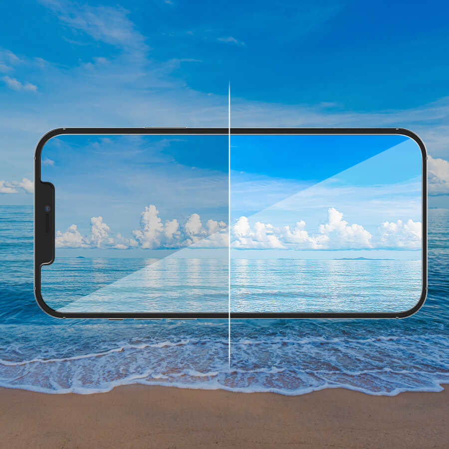 Apple iPhone 12 Pro Max Araree Subcore Temperli Ekran Koruyucu Renksiz