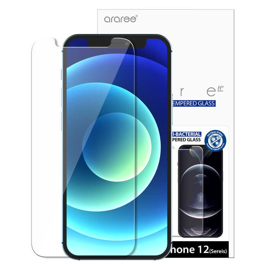 Apple iPhone 12 Pro Max Araree Subcore Temperli Ekran Koruyucu Renksiz