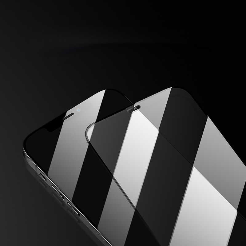 Apple iPhone 12 Pro Max Benks KingKong Corning Glass Temperli Cam Ekran Koruyucu Siyah