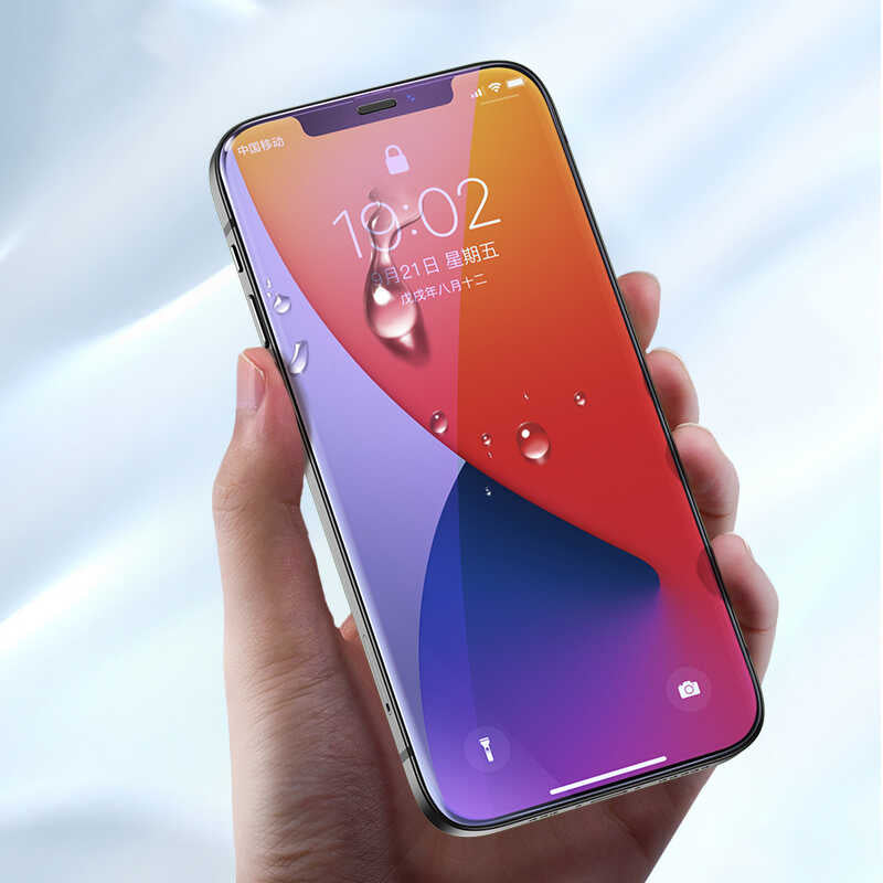 Apple iPhone 12 Pro Max Benks KR Pro Anti-Bluelight Ekran Koruyucu Siyah
