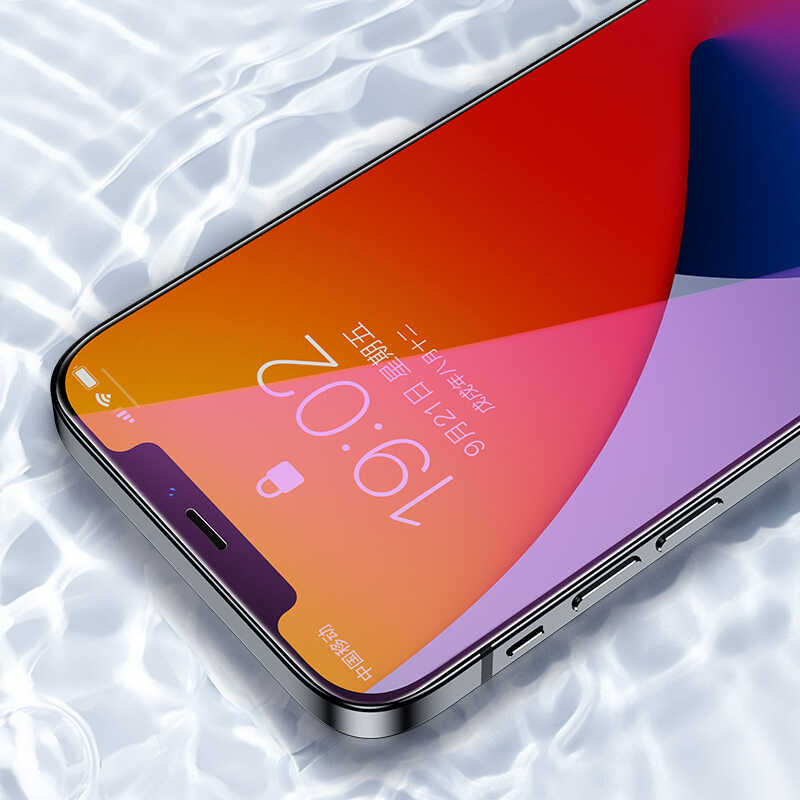 Apple iPhone 12 Pro Max Benks KR Pro Anti-Bluelight Ekran Koruyucu Siyah