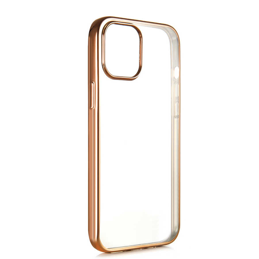 Apple iPhone 12 Pro Max Benks Magic Glitz Ultra-Thin Transparent Protective Soft Kapak Koyu Yeşil