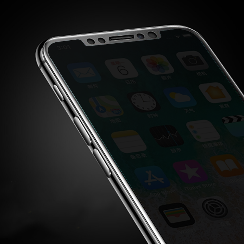 Apple iPhone 12 Pro Max Go Des Privacy Ekran Koruyucu Siyah
