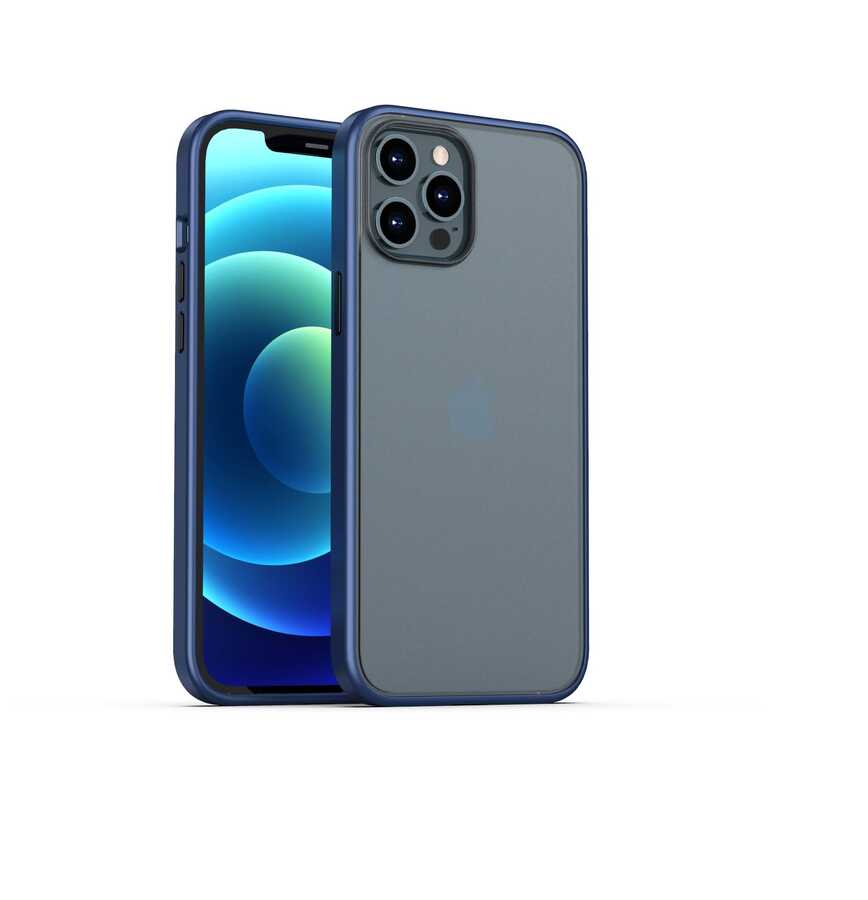 Apple iPhone 12 Pro Max Kılıf Benks Magic Smooth Drop Resistance Kapak Siyah