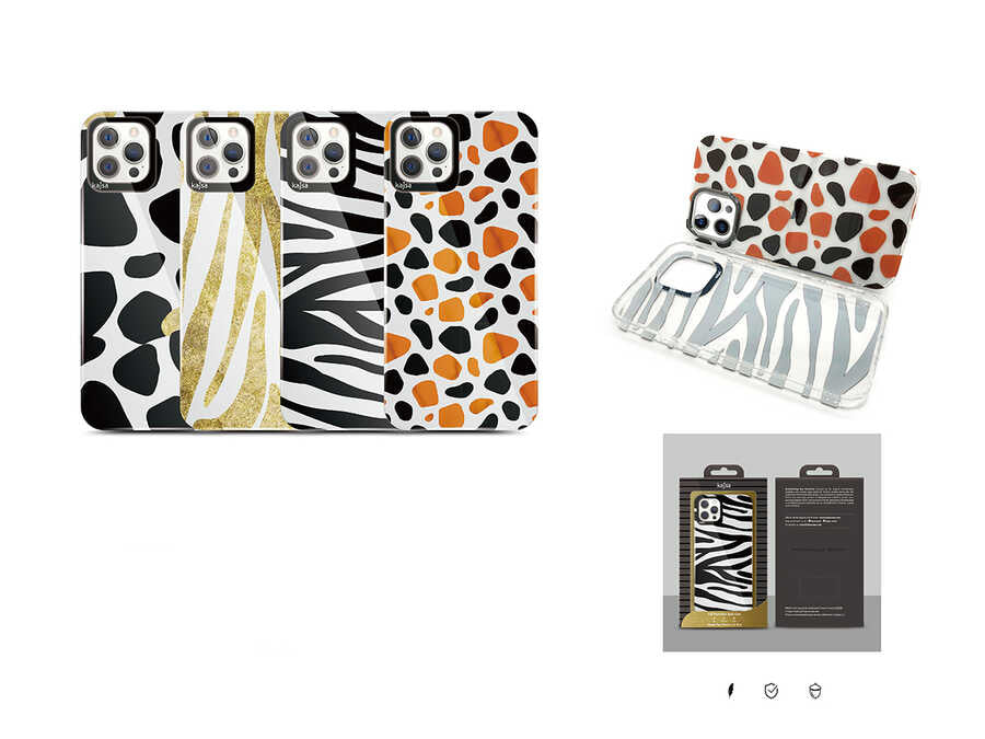 Apple iPhone 12 Pro Max Kılıf Kajsa Animal Kapak NO1