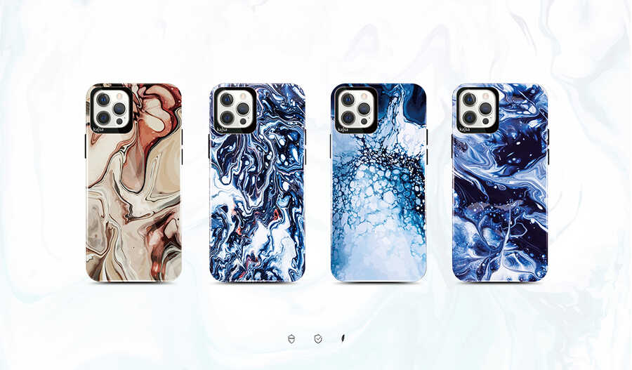 Apple iPhone 12 Pro Max Kılıf Kajsa Lava Kapak NO2