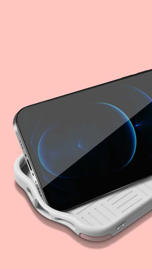 Apple iPhone 12 Pro Max Kılıf Wlons Hill Kapak Koyu Yeşil