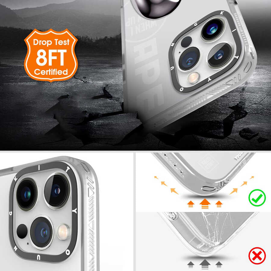 Apple iPhone 12 Pro Max Kılıf YoungKit Klasik Serisi Kapak CL003 Purple