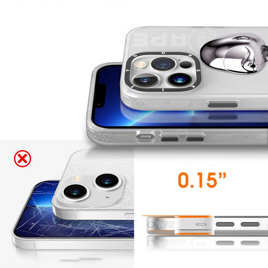 Apple iPhone 12 Pro Max Kılıf YoungKit Klasik Serisi Kapak CL001 Astronaut