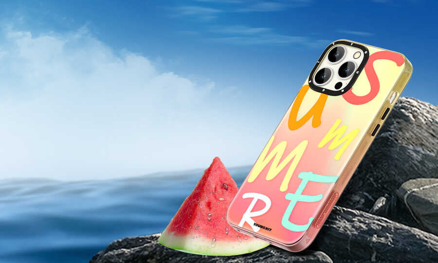 Apple iPhone 12 Pro Max Kılıf YoungKit Summer Serisi Kapak Mor