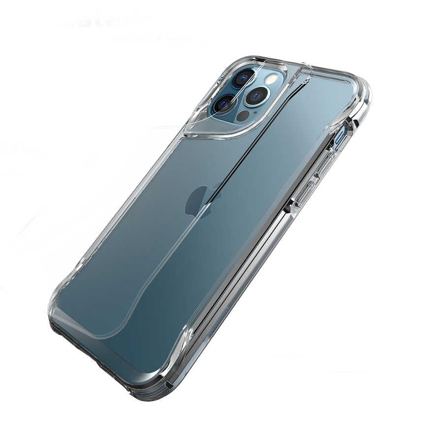 Apple iPhone 12 Pro Max Kılıf Zore T-Max Kapak Renksiz