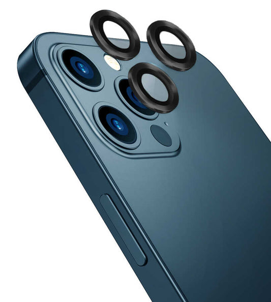 Apple iPhone 12 Pro Max Wiwu Lens Guard Siyah