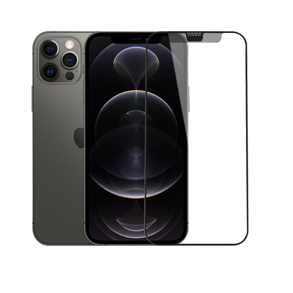Apple iPhone 12 Pro Wiwu iVista Screen Matte Ultra Güçlü Temperli Mat Ekran Koruyucu Siyah