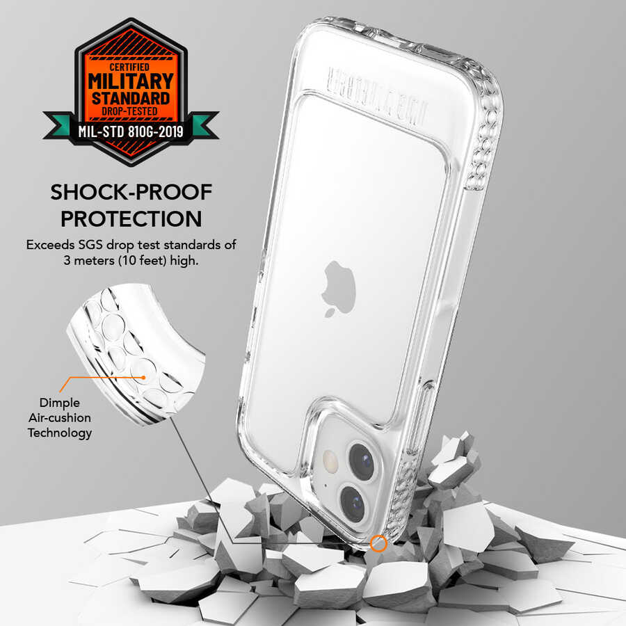 Apple iPhone 12 UR U Model Kapak Renksiz