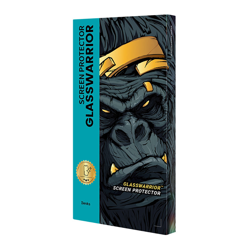 Apple iPhone 13 Benks Glass Warrior Cam Ekran Koruyucu Siyah