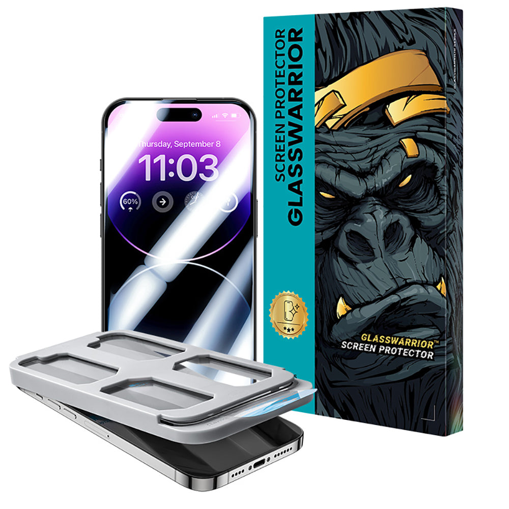 Apple iPhone 13 Benks Glass Warrior Cam Ekran Koruyucu Siyah