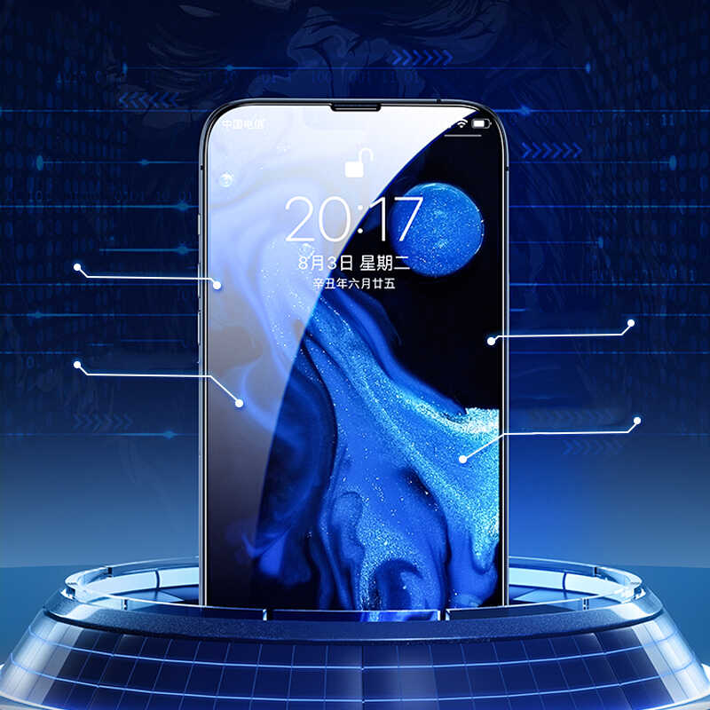 Apple iPhone 13 Benks Little KingKong Temperli Cam Ekran Koruyucu Siyah