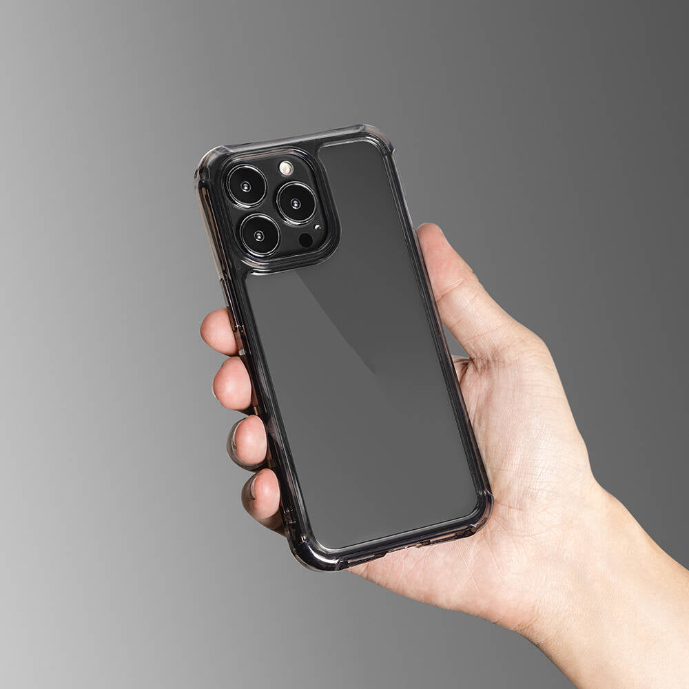 Apple iPhone 13 Kılıf Anti-Mikrobiyal Şok Önleyicili Şeffaf Lisanslı Switcheasy Alos Kapak Renksiz