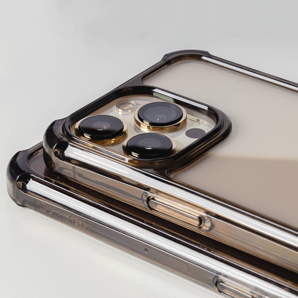 Apple iPhone 13 Kılıf Anti-Mikrobiyal Şok Önleyicili Şeffaf Lisanslı Switcheasy Alos Kapak Renksiz