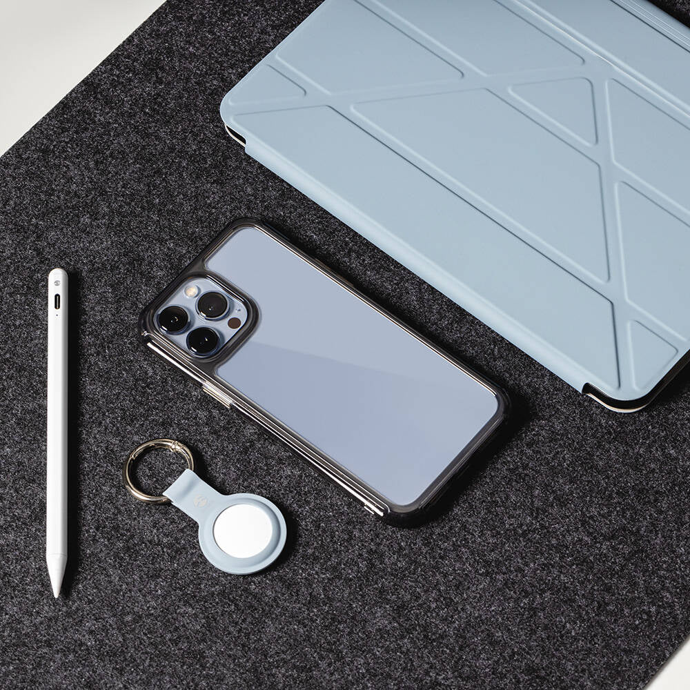 Apple iPhone 13 Kılıf Anti-Mikrobiyal Şok Önleyicili Şeffaf Lisanslı Switcheasy Alos Kapak Renksiz