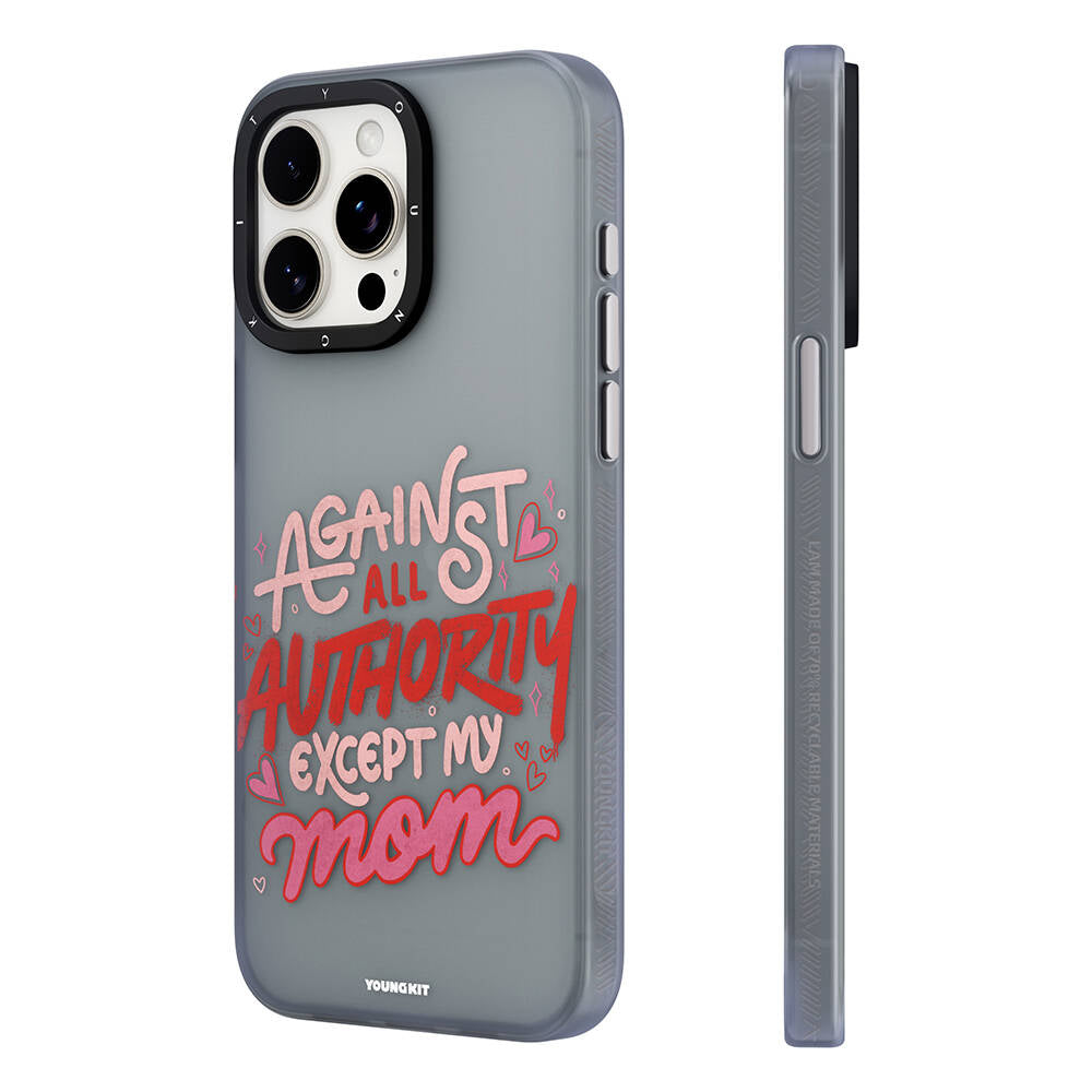 Apple iPhone 13 Kılıf Bethany Green Tasarımlı Youngkit Sweet Language Kapak Pembe