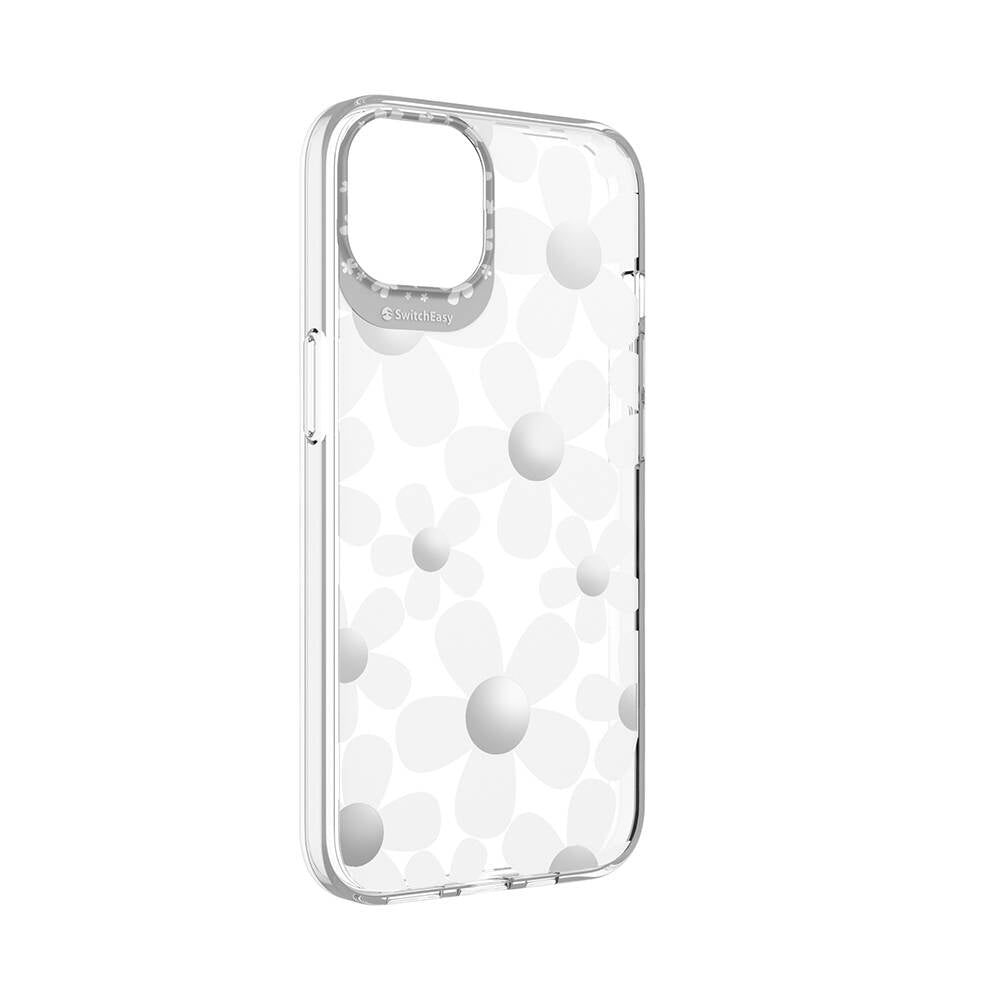 Apple iPhone 13 Kılıf Çift IMD Baskılı Lisanslı Switcheasy Artist Fleur Kapak Renksiz