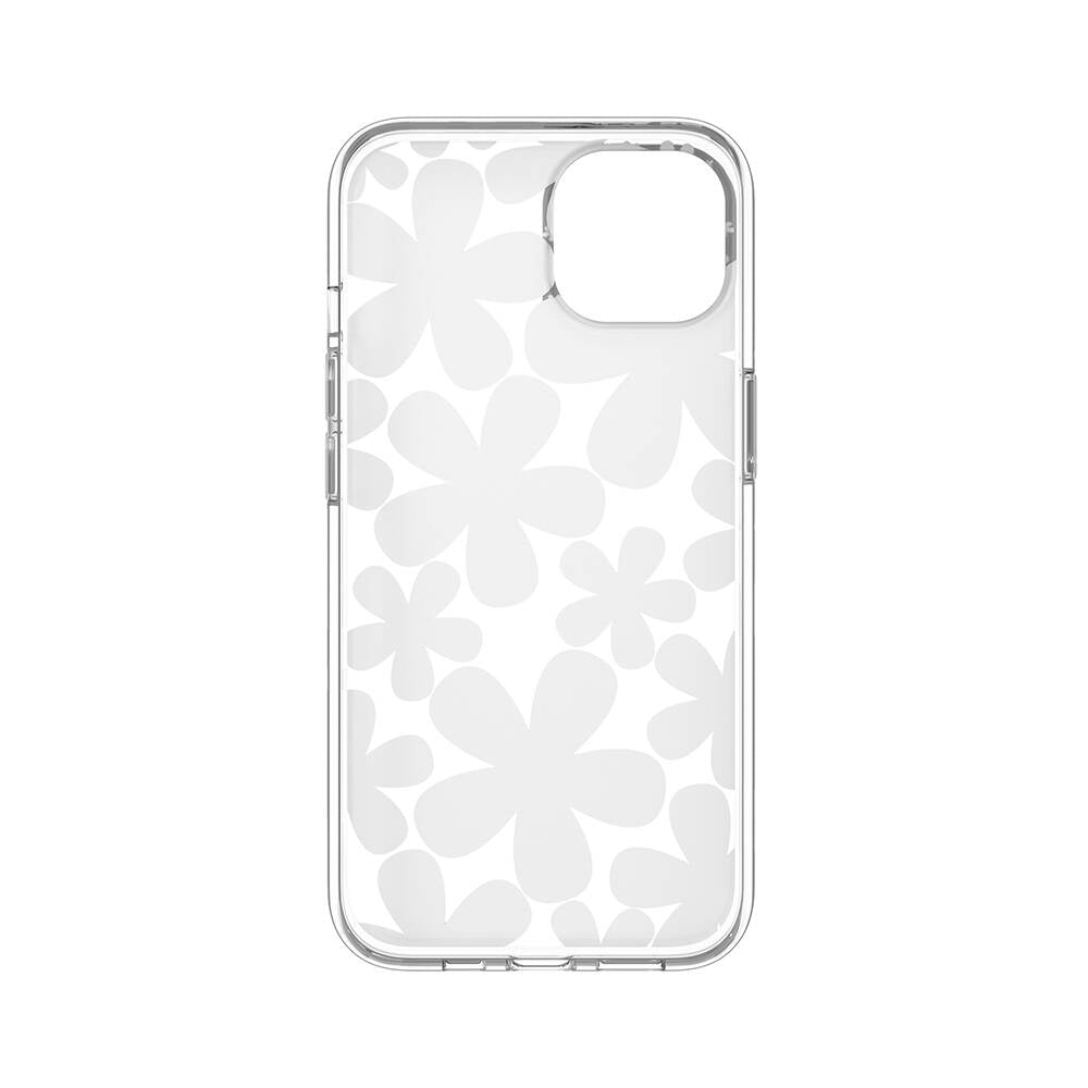 Apple iPhone 13 Kılıf Çift IMD Baskılı Lisanslı Switcheasy Artist Fleur Kapak Renksiz