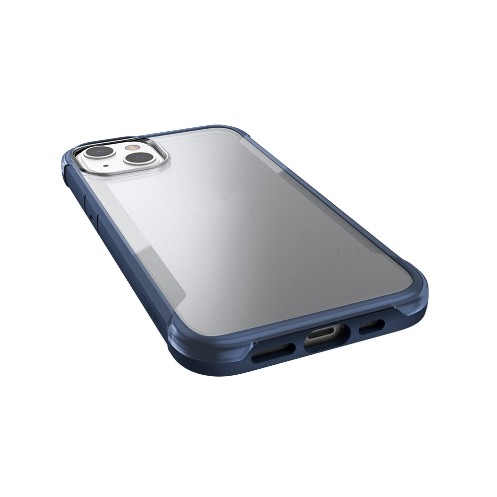 Apple iPhone 13 Kılıf M-safe Şarj Özellikli Airbagli Raptic Terrain Serisi Şeffaf Arka Yüzey Kapak Mor