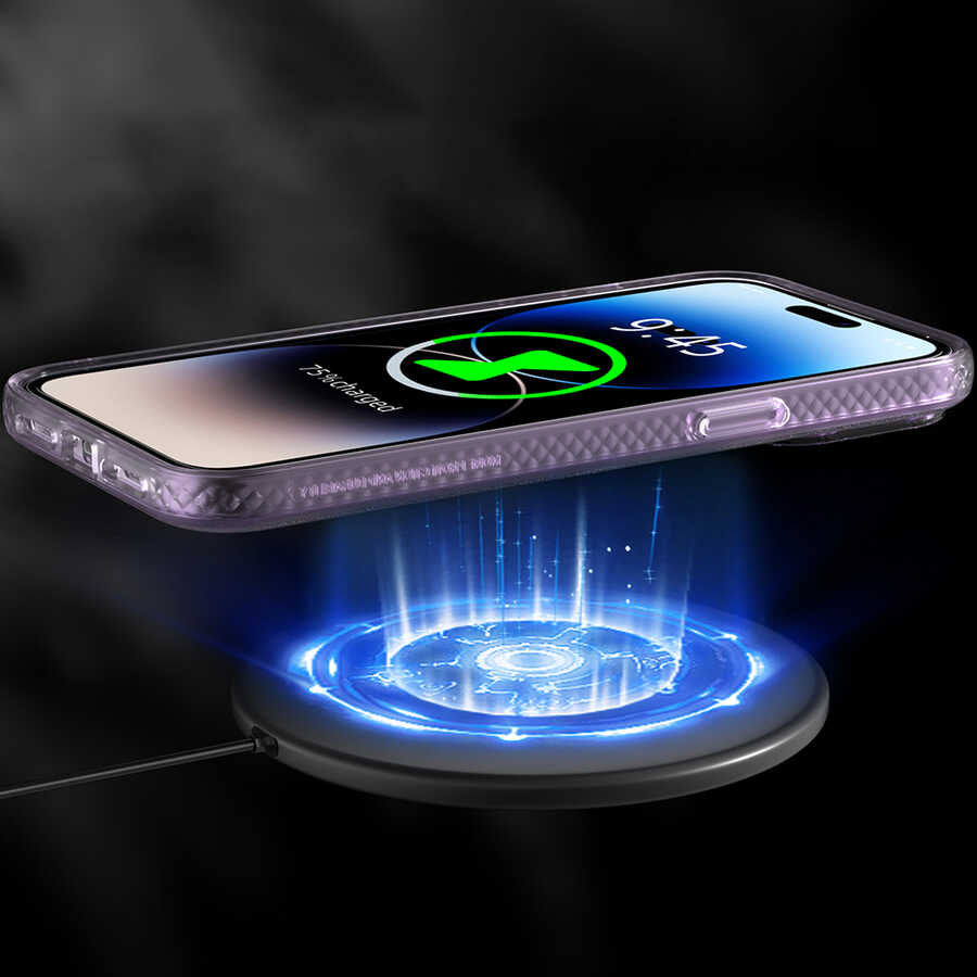 Apple iPhone 13 Kılıf Magsafe Şarj Özellikli Youngkit Rock Serisi Kapak Mavi