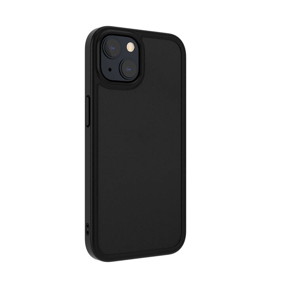 Apple iPhone 13 Kılıf Ultra İnce Şok Önleyicili Lisanslı Switcheasy Aero Plus Kapak Siyah Karbon