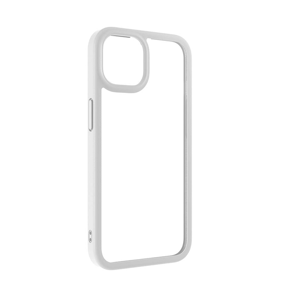 Apple iPhone 13 Kılıf Ultra İnce Şok Önleyicili Lisanslı Switcheasy Aero Plus Kapak Beyaz