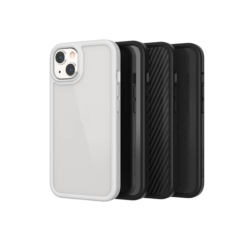 Apple iPhone 13 Kılıf Ultra İnce Şok Önleyicili Lisanslı Switcheasy Aero Plus Kapak Beyaz