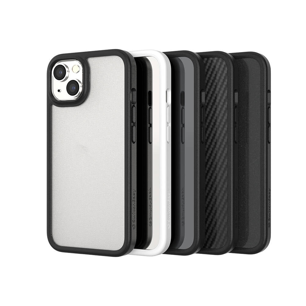 Apple iPhone 13 Kılıf Ultra İnce Şok Önleyicili Lisanslı Switcheasy Aero Plus Kapak Beyaz