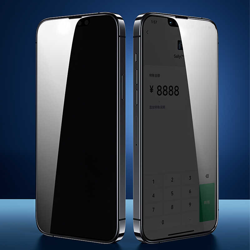 Apple iPhone 13 Mini Benks V Pro Privacy Ekran Koruyucu Siyah