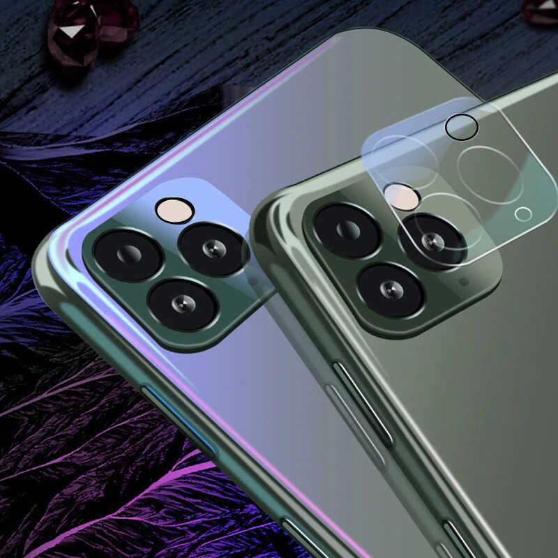 Apple iPhone 13 Pro Go Des Lens Shield Kamera Lens Koruyucu Renksiz