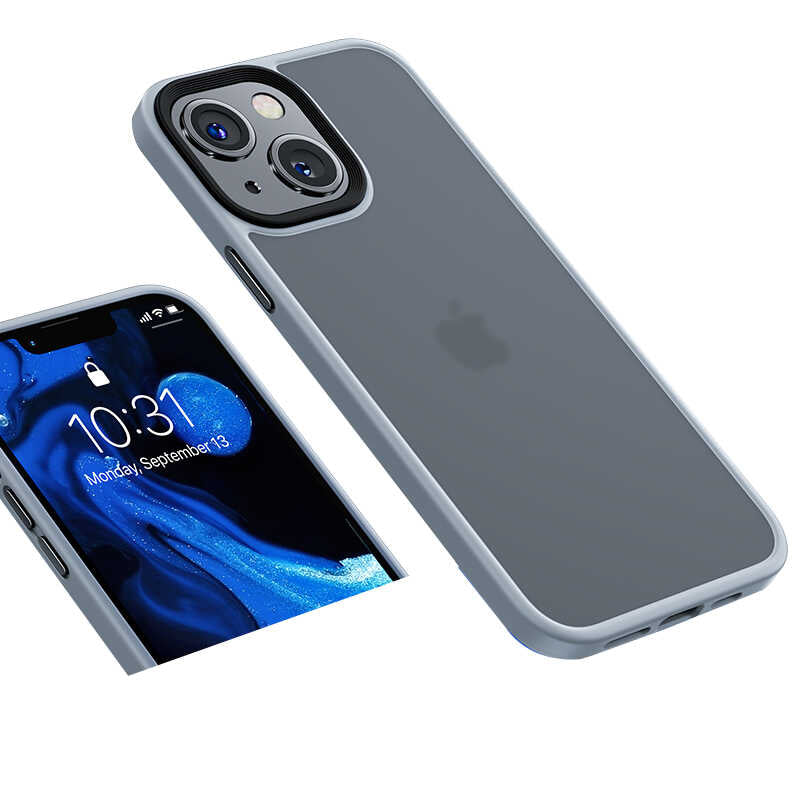 Apple iPhone 13 Pro Kılıf Benks Magic Hybrid Kapak Beyaz