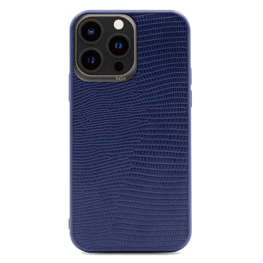 Apple iPhone 13 Pro Kılıf Kajsa Preppie Collection Pu Deri Kapak Lacivert